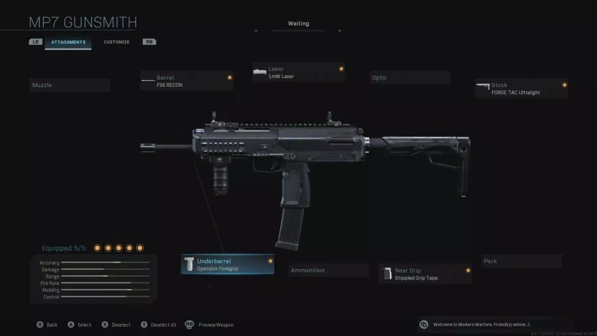 Call of Duty Warzone - MP7
