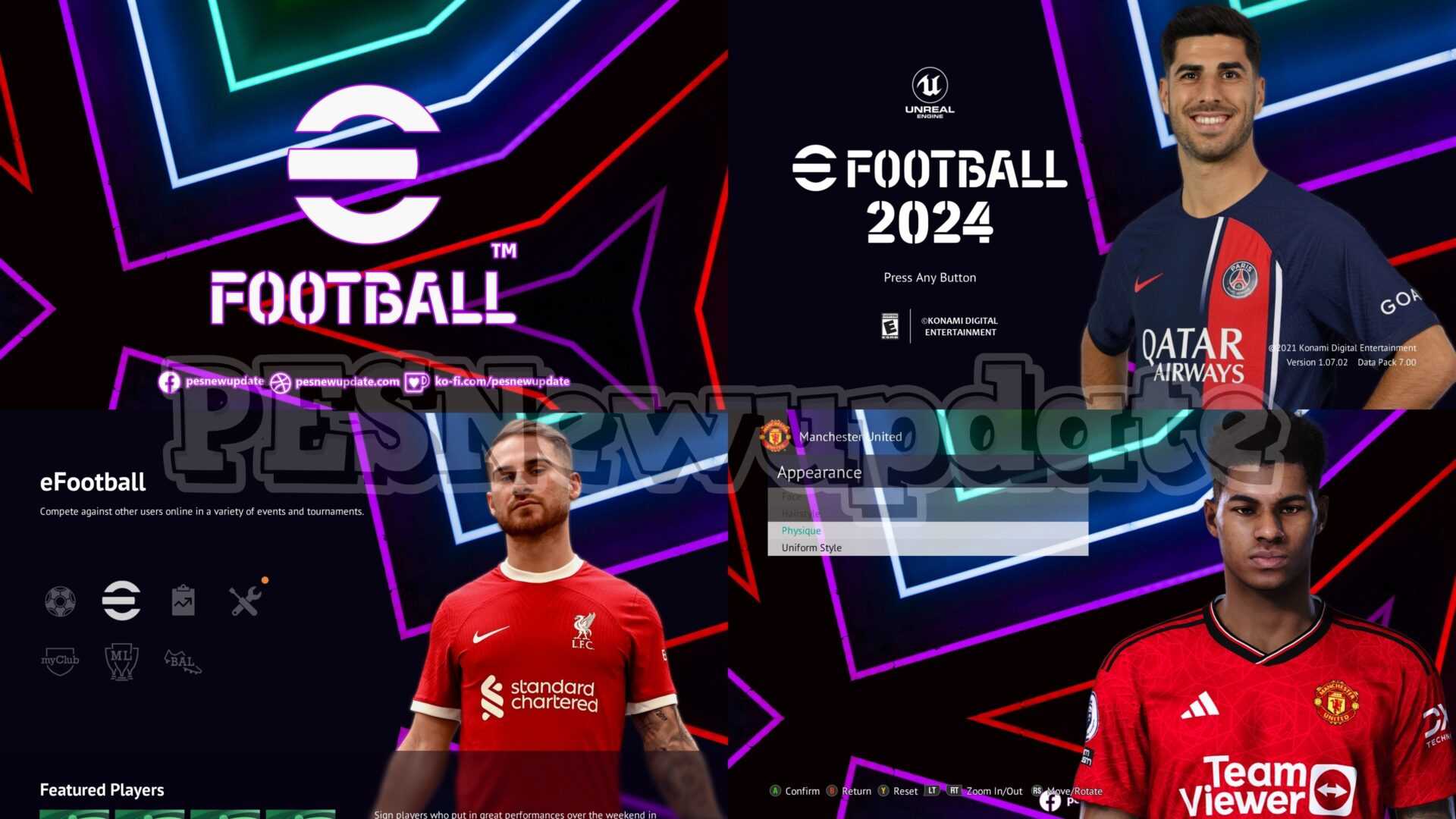 efootball 2024 quando sarà presentato il gioco? Naturalborngamers.it