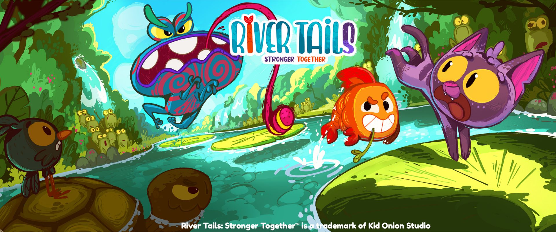 River tails stronger together. Get together: a Coop Adventure.